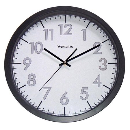 Westclox Clock Wall Commercial Rnd 14In 32067